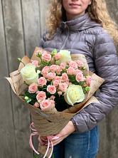 Букет цветов из:  Розы в Пешково