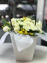 Цветочная композиция из Розы  в Пешково
