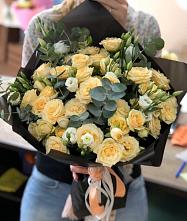 Букет цветов из:  Розы и Лизиантусы #REPLACE_PRED# Пешково